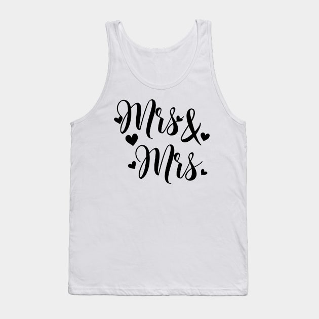 Mrs & Mrs Tank Top by ChezALi